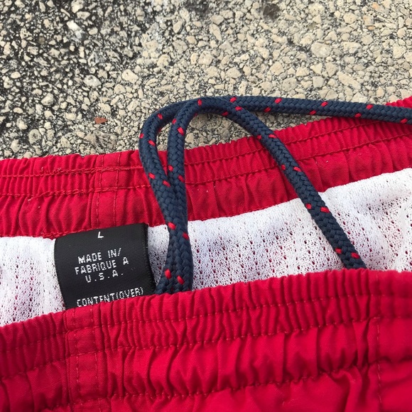 Vintage 90s Patagonia mesh lined shorts made in USA Sz L - Picture 6 of 6